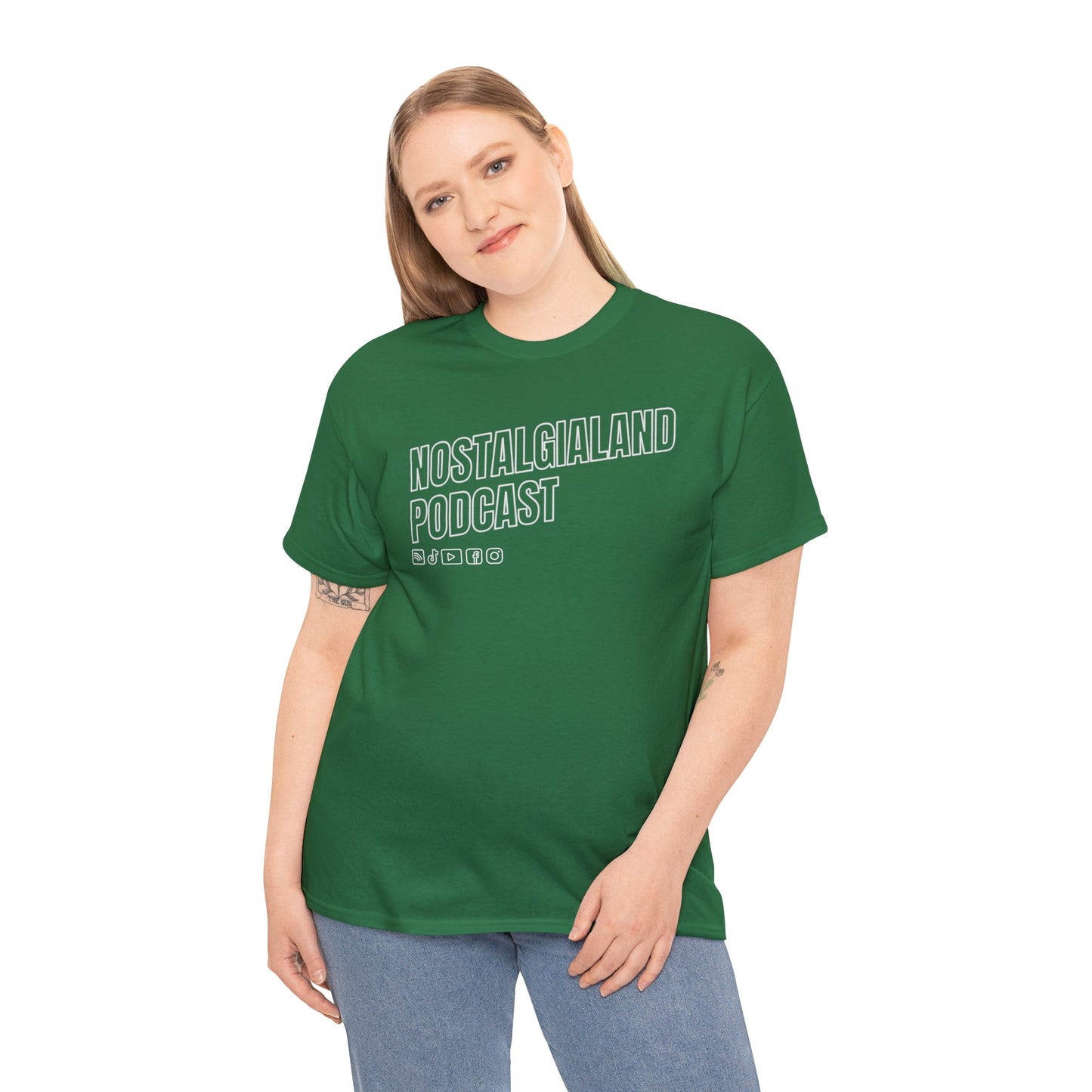 Nostalgialand- The T-Shirt - Unisex Heavy Cotton Tee