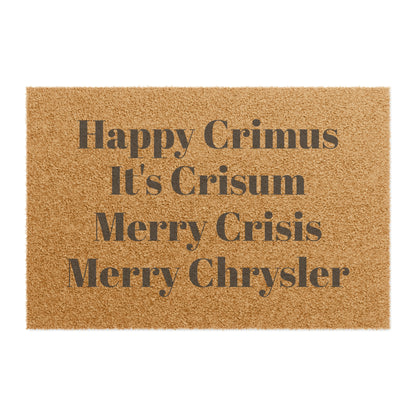 Happy Crimus - Doormat