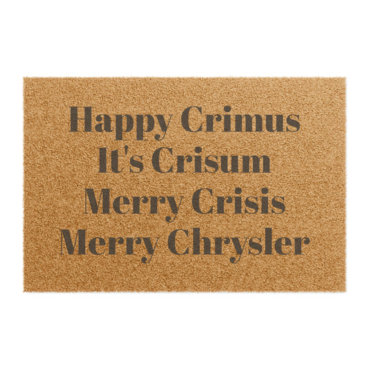 Happy Crimus - Doormat