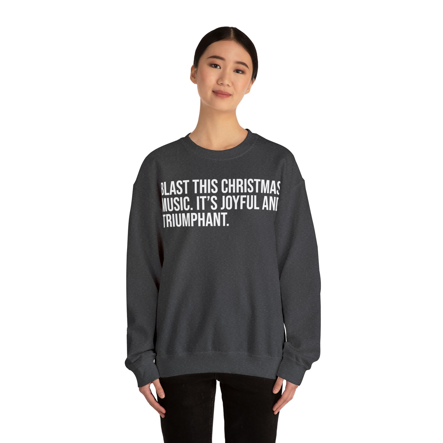 Blast this Christmas - Unisex Heavy Blend™ Crewneck Sweatshirt