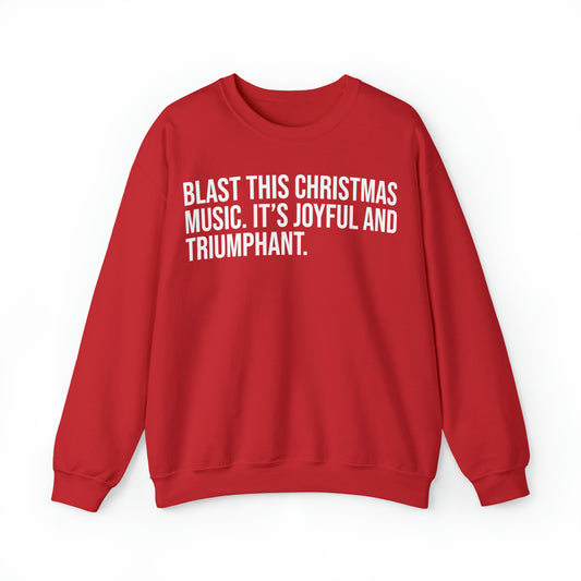 Blast this Christmas - Unisex Heavy Blend™ Crewneck Sweatshirt