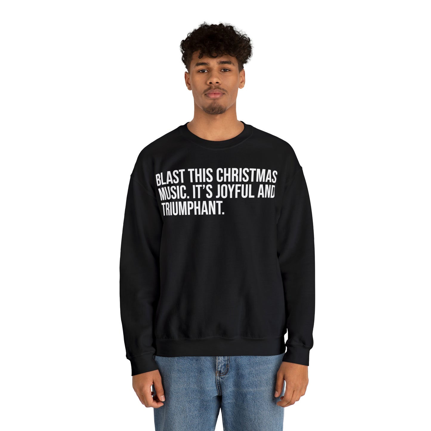 Blast this Christmas - Unisex Heavy Blend™ Crewneck Sweatshirt