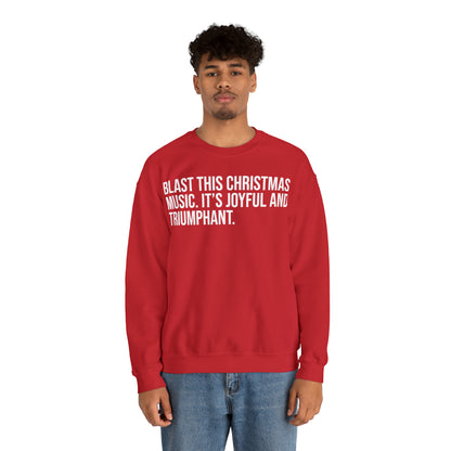 Blast this Christmas - Unisex Heavy Blend™ Crewneck Sweatshirt