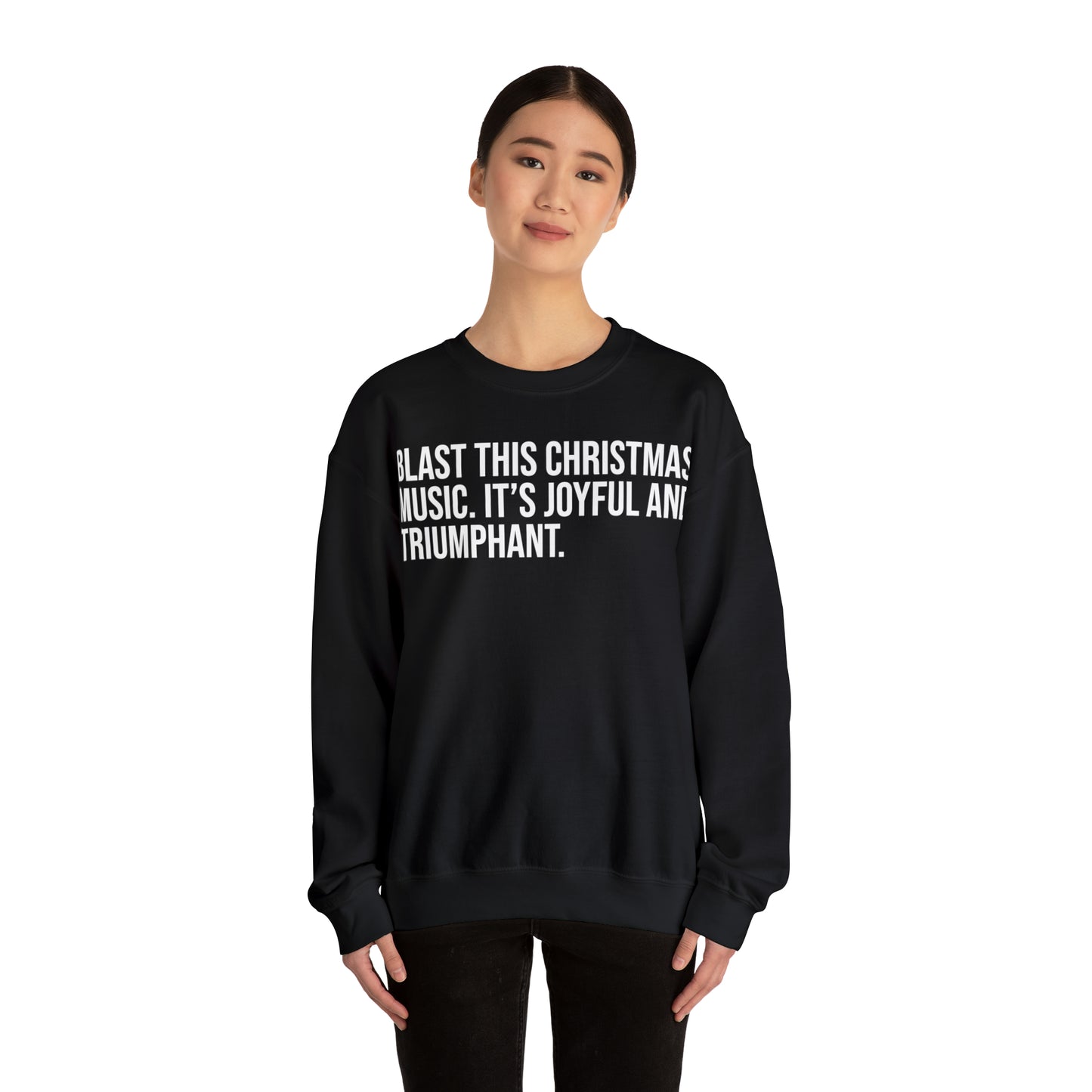 Blast this Christmas - Unisex Heavy Blend™ Crewneck Sweatshirt