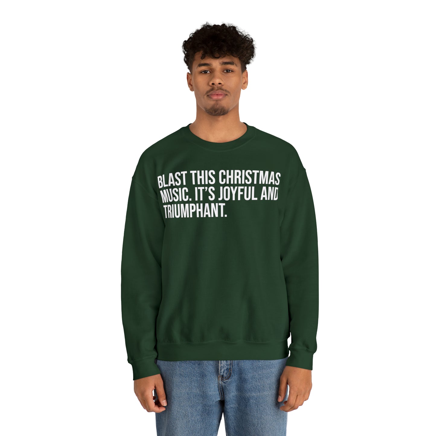 Blast this Christmas - Unisex Heavy Blend™ Crewneck Sweatshirt