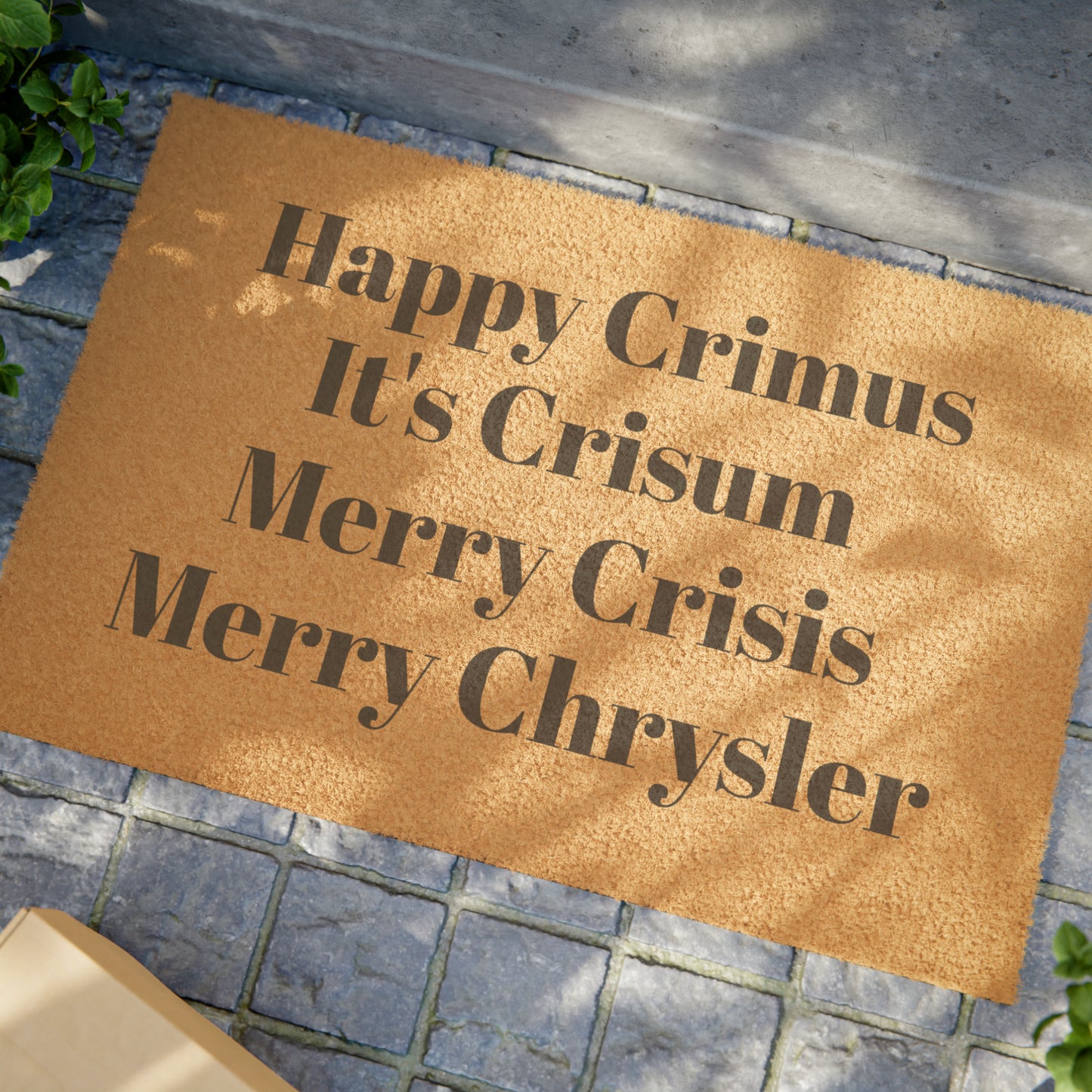 Happy Crimus - Doormat