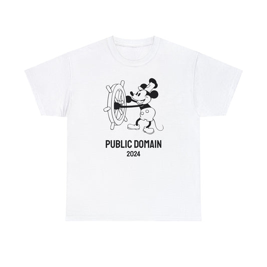 Mickey Public Domain - Unisex Heavy Cotton Tee