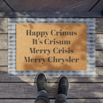 Happy Crimus - Doormat