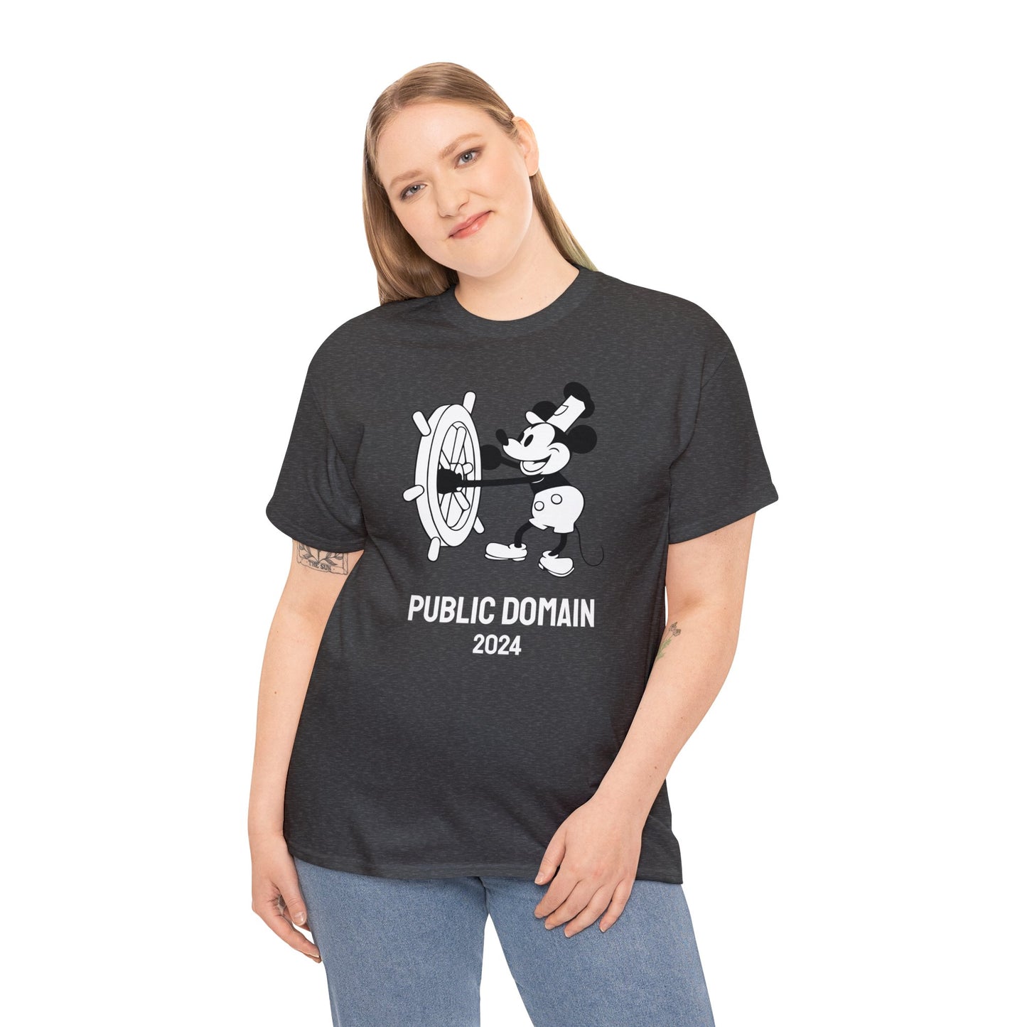 Mickey Public Domain - Unisex Heavy Cotton Tee