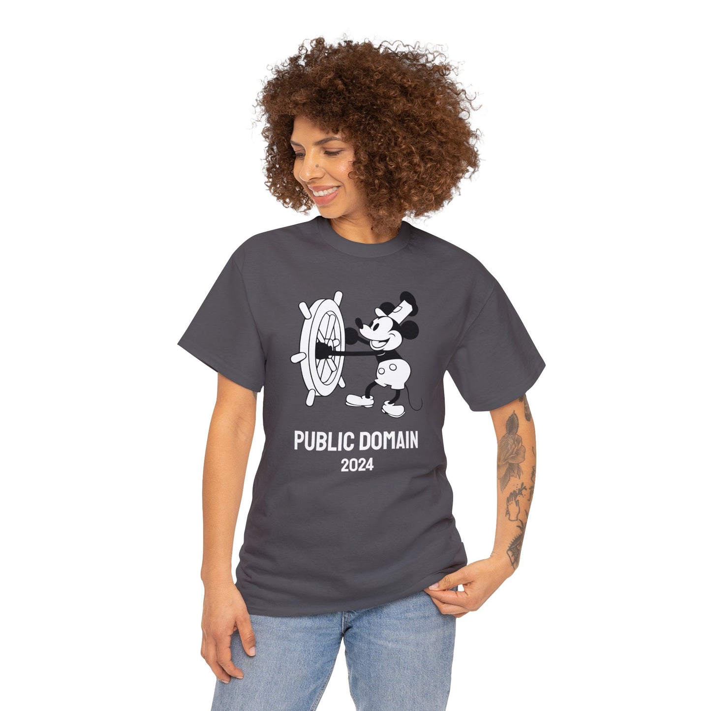 Mickey Public Domain - Unisex Heavy Cotton Tee